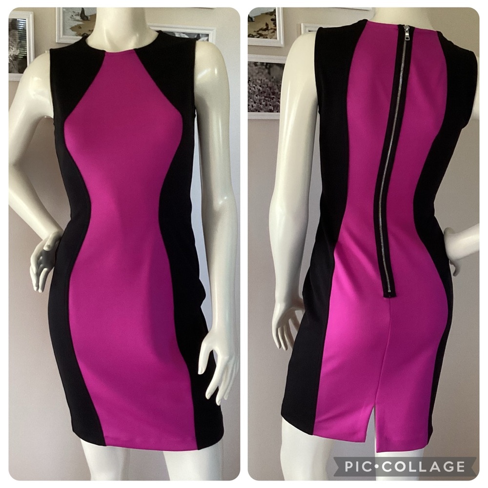 Elegant Boston Proper Colorblock Scuba Dress size 2🌹